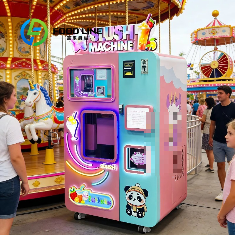 Slushie Machine Vending - Máquina expendedora de granizados premezclados adaptada,
