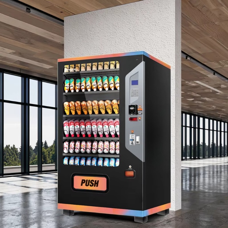 Commercial Vending Machine - Máquina Expendedora de Bebidas Comercial con