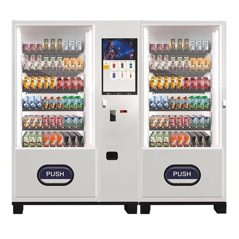 Commercial Vending Machine - Máquina Expendedora Automática de Bebidas Frías,