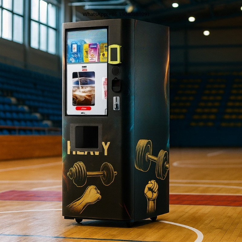 Commercial Vending Machine - Dispensador de Batidos para Gimnasio Comercial,
