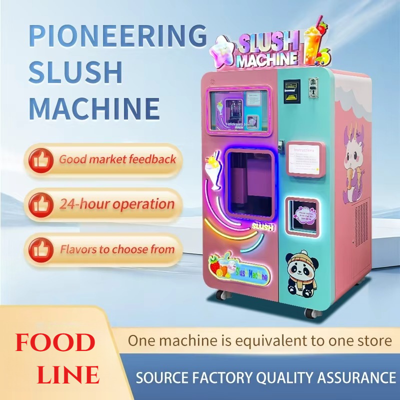 Máquina expendedora de graniza - Slushie Machine Vending reseña y precio