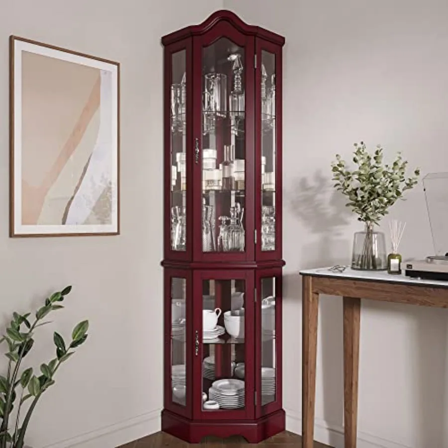 Mueble de exhibición de esquin - Glass Cabinet Display reseña y precio
