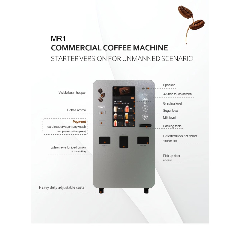Máquina expendedora de café re - Vending Machine Qr Code reseña y precio