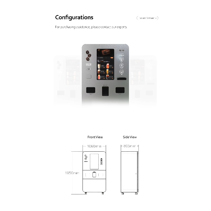 Máquina expendedora de café re - Vending Machine Qr Code reseña y precio