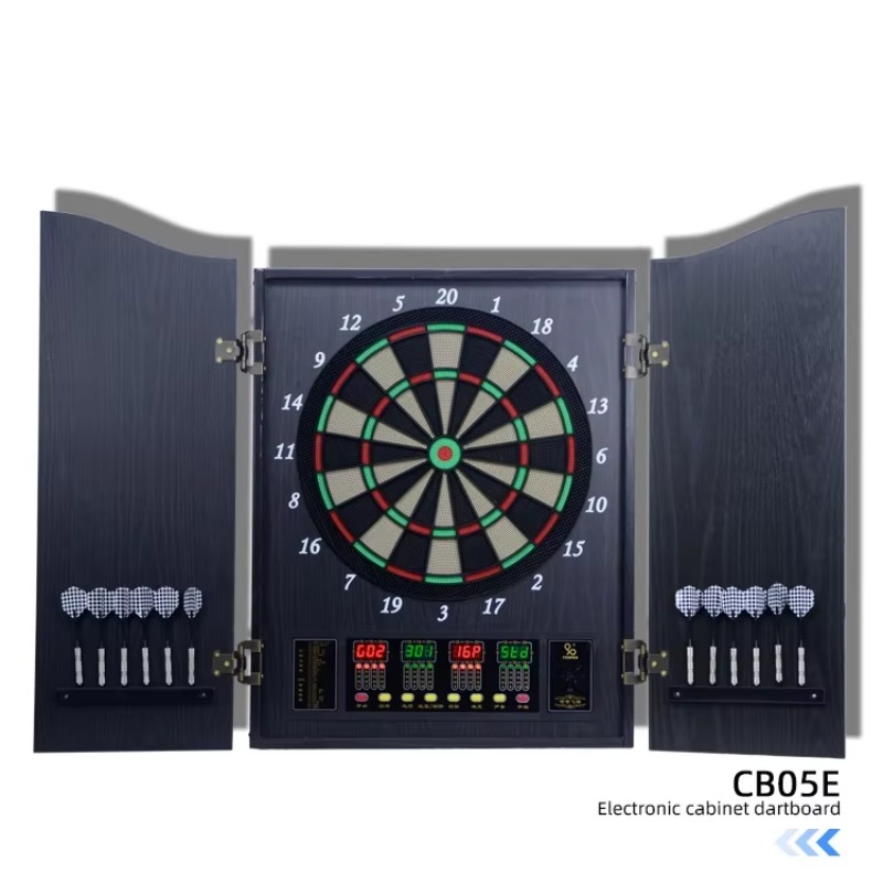 Gabinete de Madera de Lujo par - Electronic Dartboard Cabinet reseña y precio