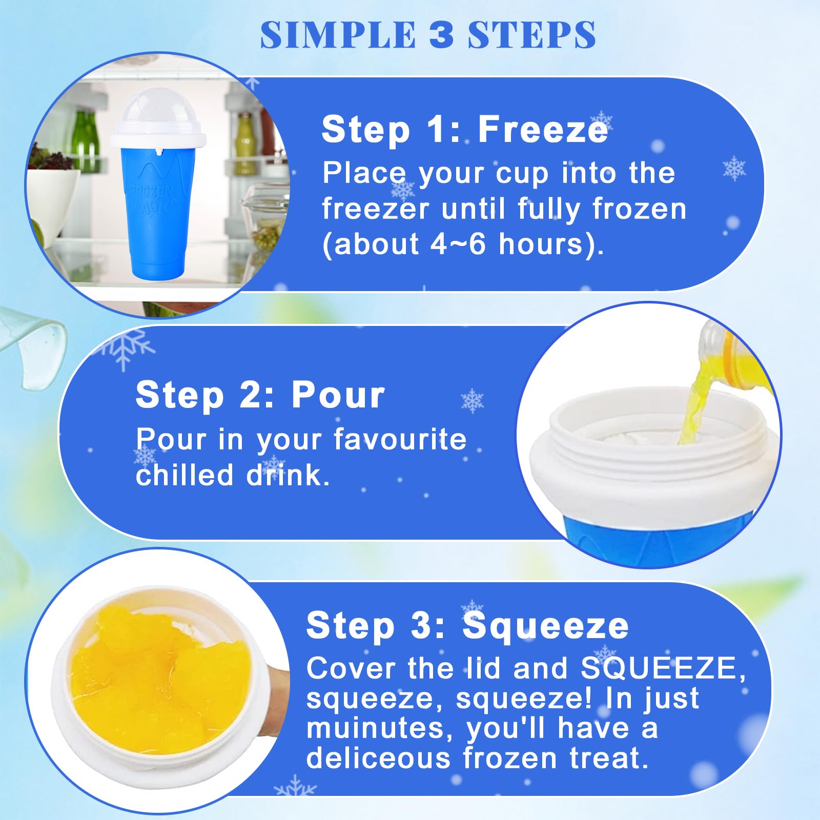 Taza Slushie DIY, tazas mágica - Slushie Machine Vending reseña y precio