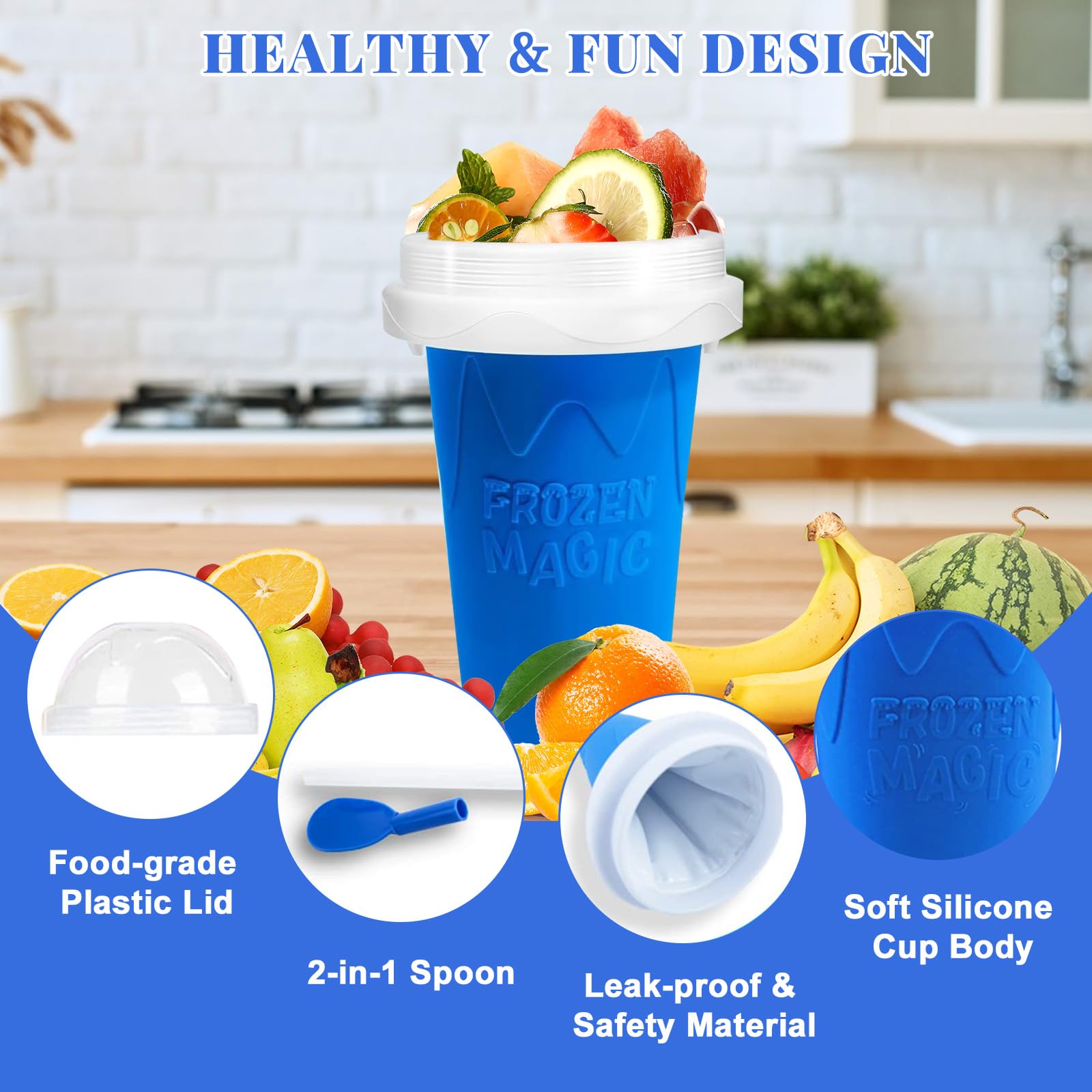 Taza Slushie DIY, tazas mágica - Slushie Machine Vending reseña y precio