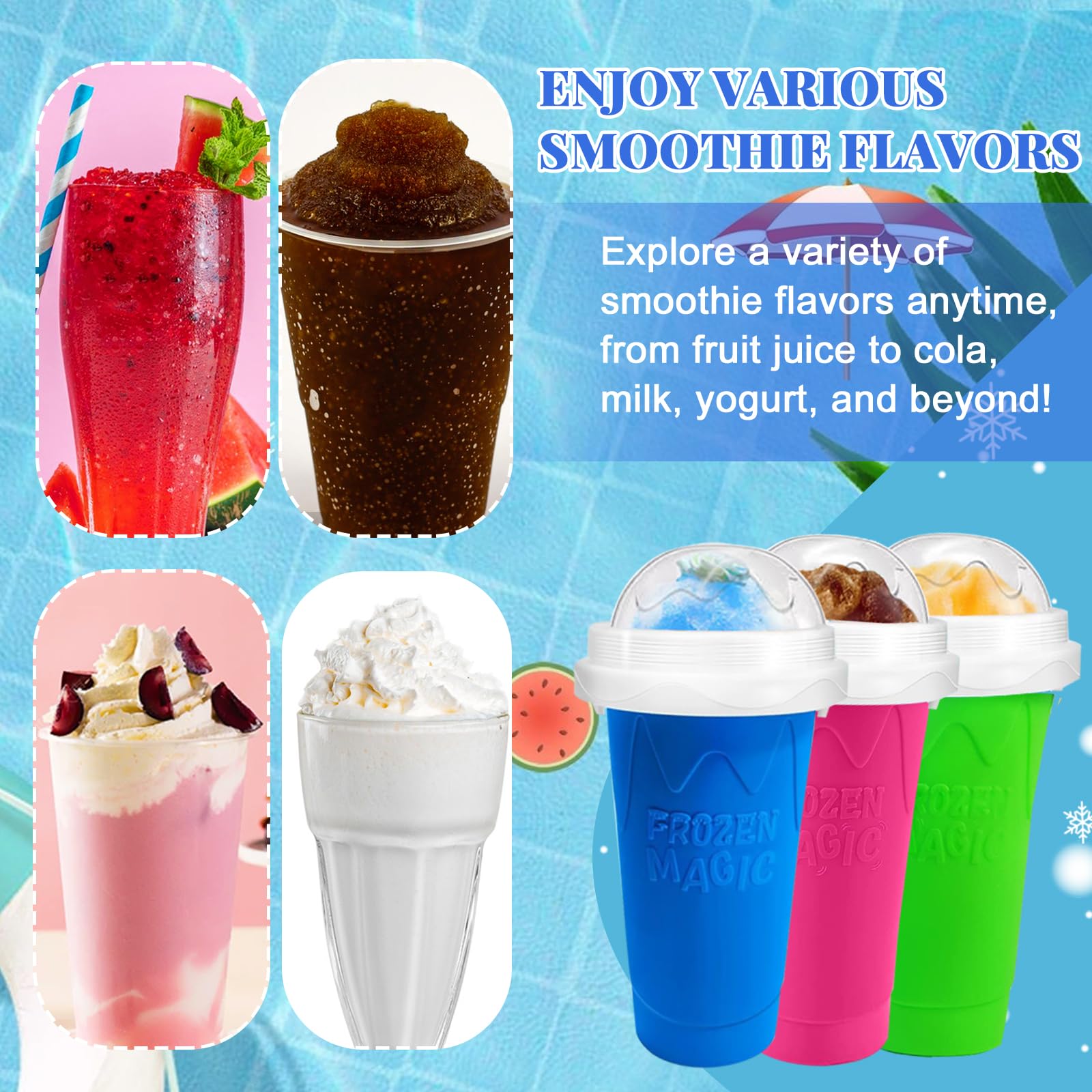 Taza Slushie DIY, tazas mágica - Slushie Machine Vending reseña y precio