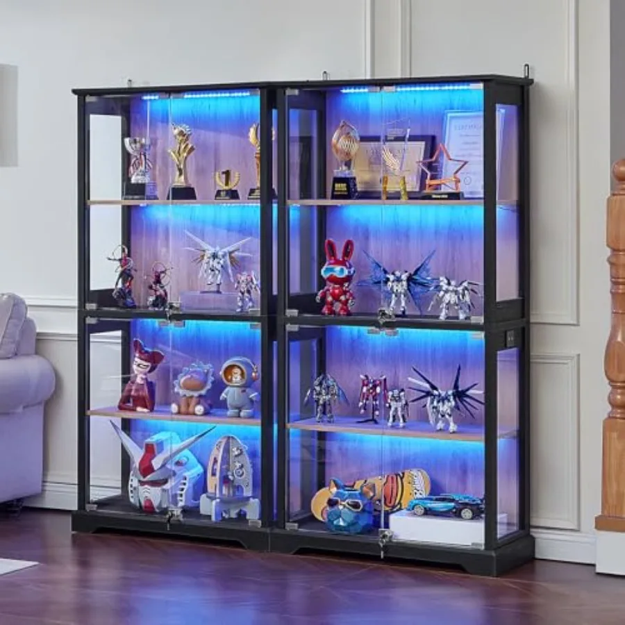 Vitrina de cristal de estilo r - Glass Cabinet Display reseña y precio